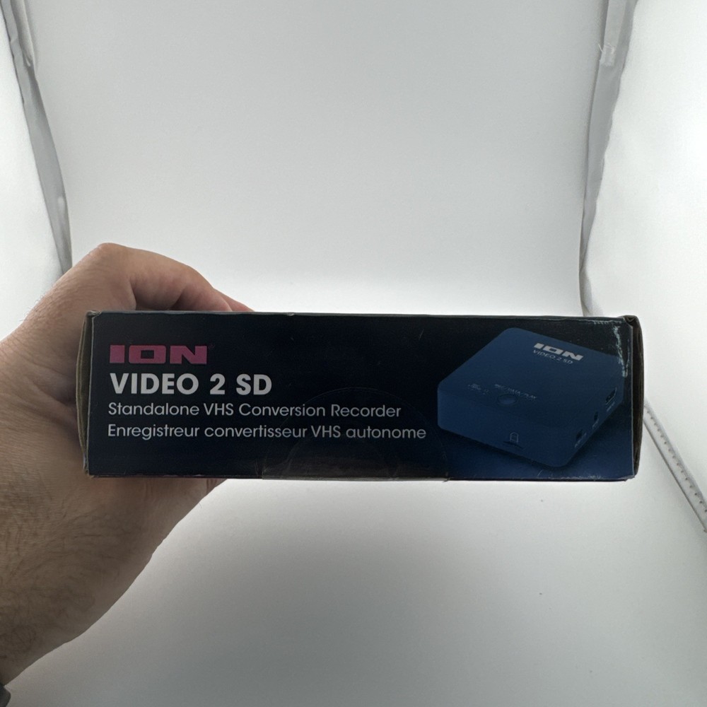 ION VIDEO 2 SD STANDALONE VHS CONVERSION RECORDER HDMI