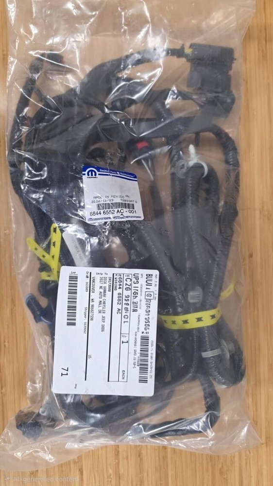 Genuine Mopar Front End Module Wiring 68446552AC