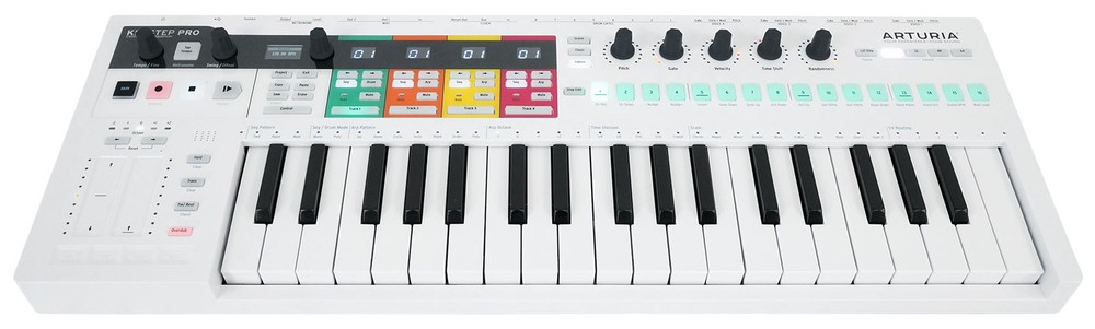 Arturia Keystep Pro Sequencer 37-Key USB DJ/Recording Keyboard Controller+Stand
