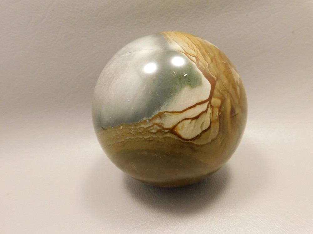 Polychrome Jasper 3 inch Stone Sphere 78 mm Ball #O8