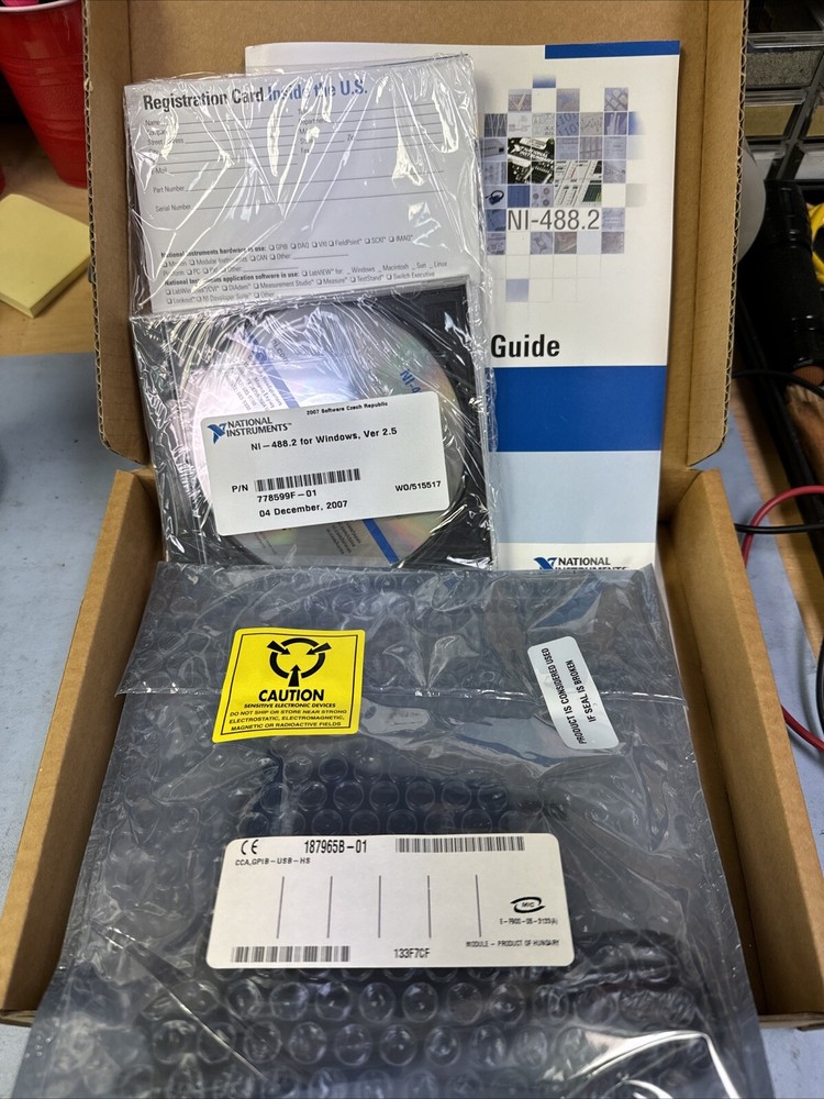 National Instrumens GPIB-USB-HS Adapter Controller