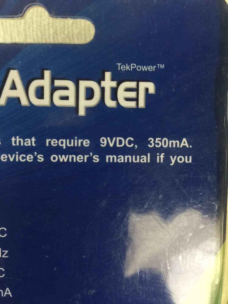 AC adapter for wireless games NIP