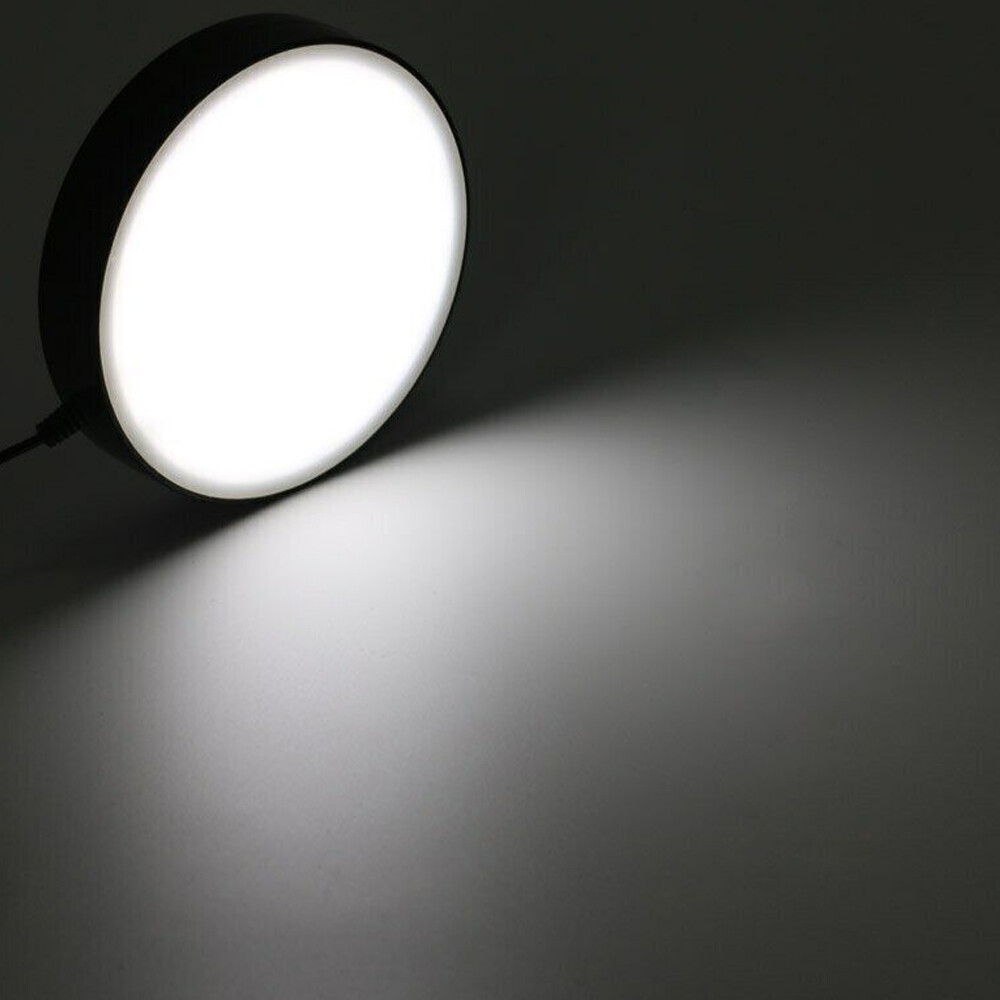 Adjustable Brightness LED Ring Bottom Light Source f Stereo Microscope100V-240V