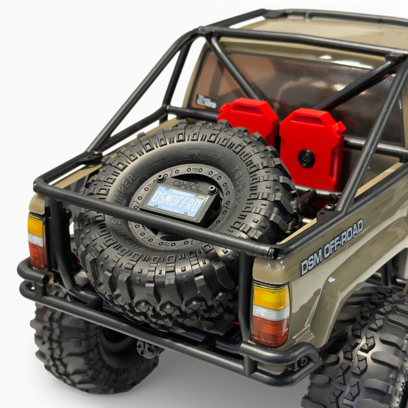 Spare Tire Mount for Axial SCX10 III 1987 Toyota SR5 1/10 Scale Crawler
