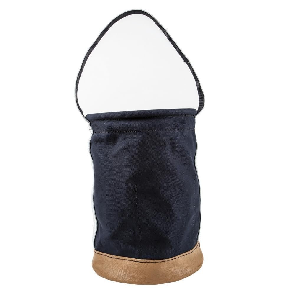 Klein Tools Flame-Resistant Top Closing Canvas Bucket