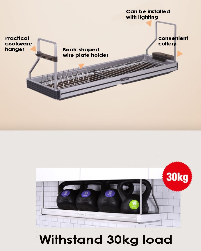 QNEX Foldable Attachable Premium dish drying rack