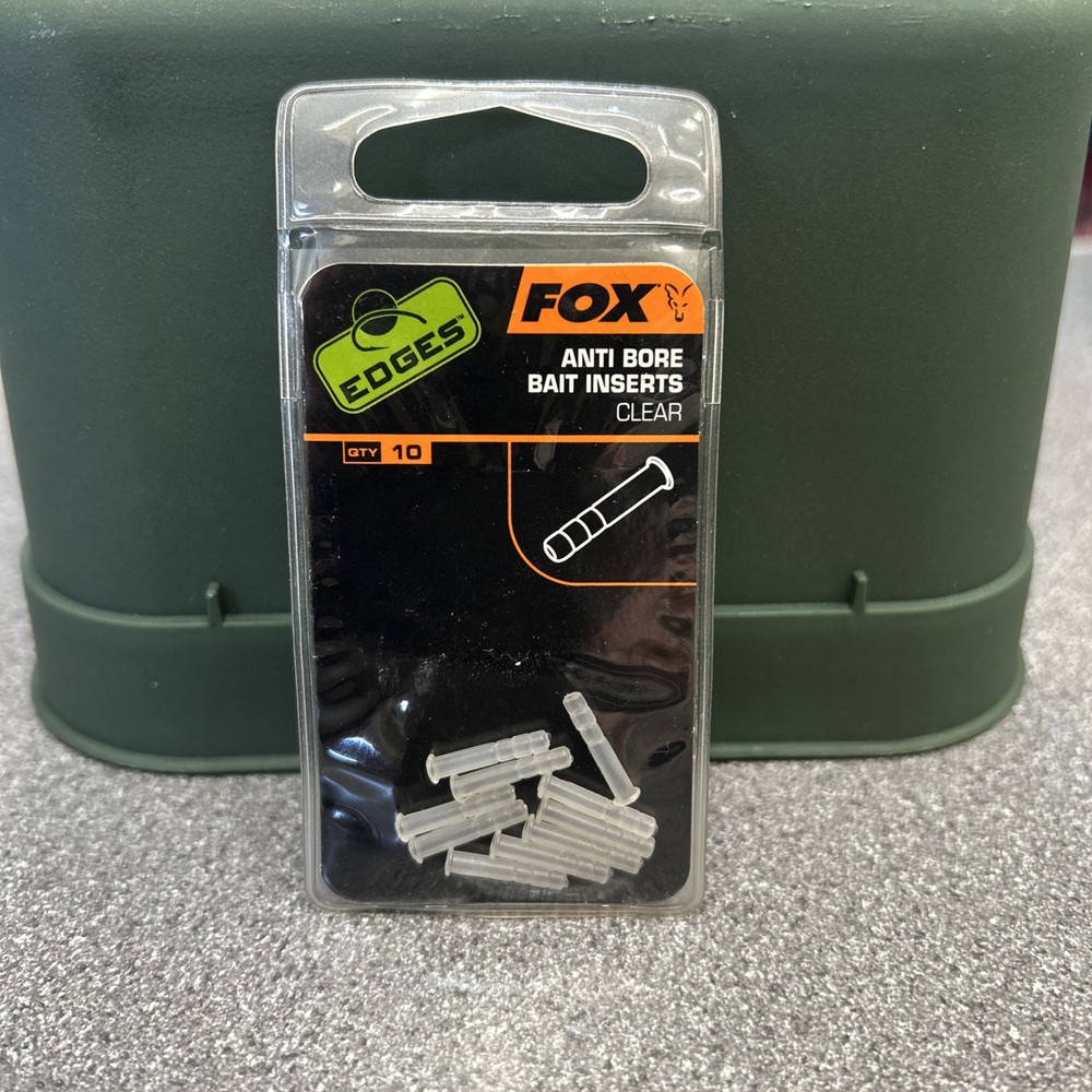 Fox Anti Bore Bait Inserts Clear