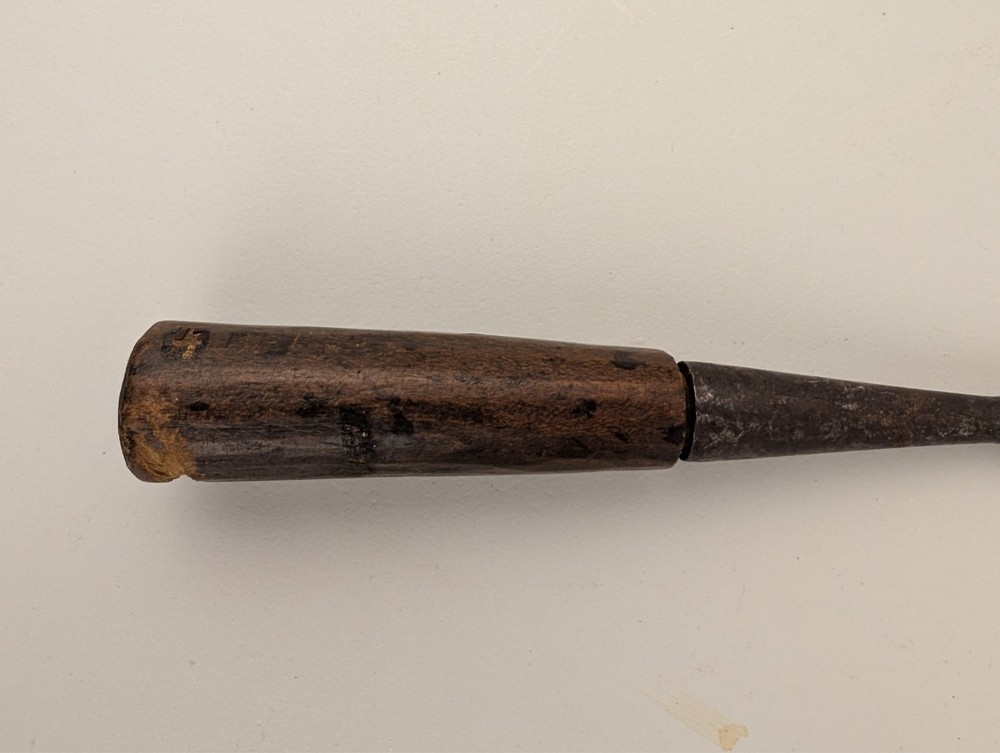 Vintage Wood Working Chisel Wood Handle