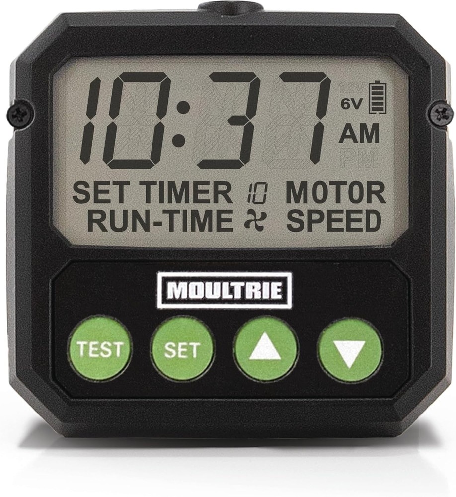 Moultrie Universal Digital Timer III Deer Feeder Timer, Bluetooth, 10 Feeds
