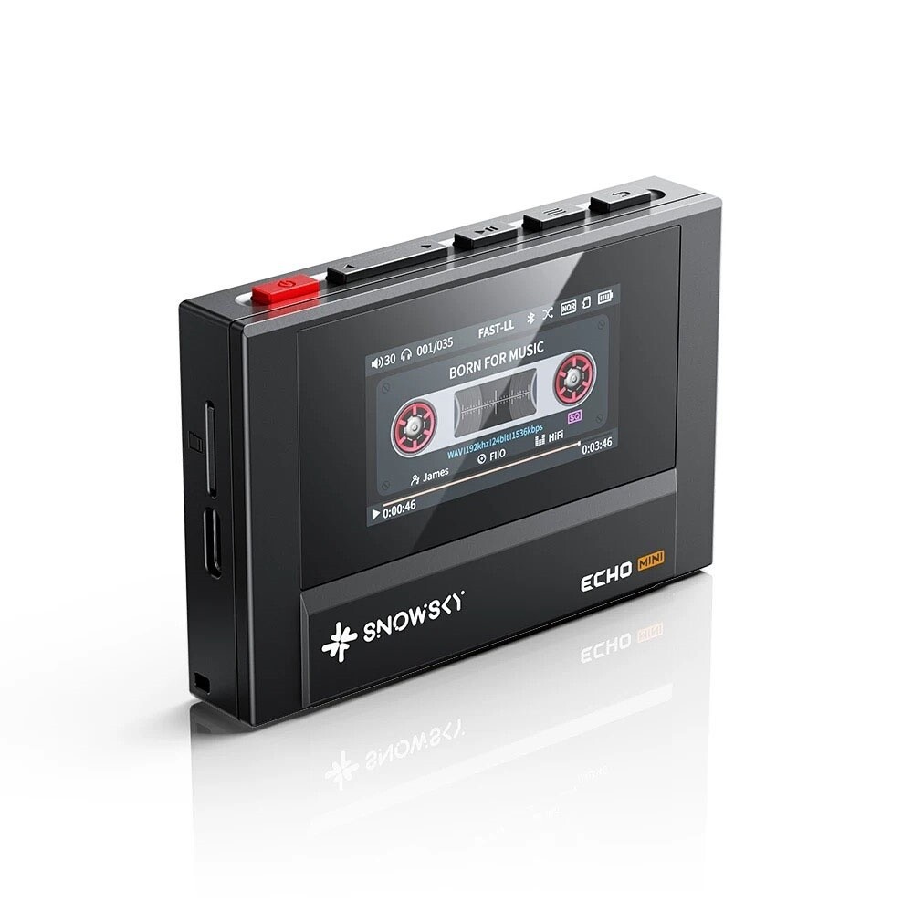 For FiiO ECHO Bluetooth Audio Player MINI Music Player MP3 Support DSD Hardware
