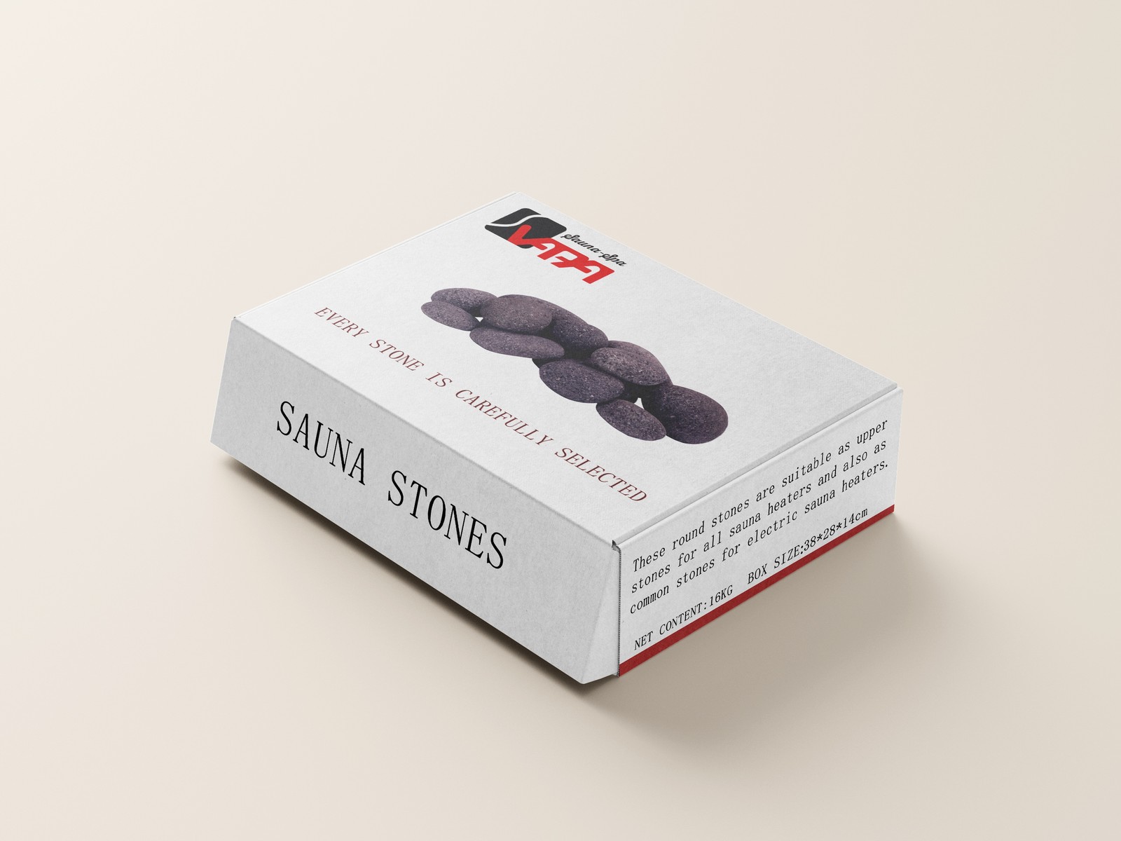 Oval Volcanic Sauna Rocks