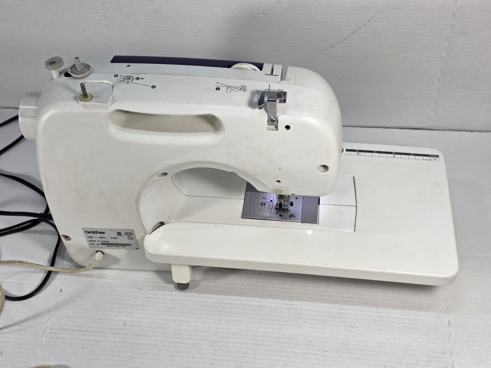 Brother CS-6000i Computerized Sewing Machine w/ Foot Pedal, Power, Cover & more