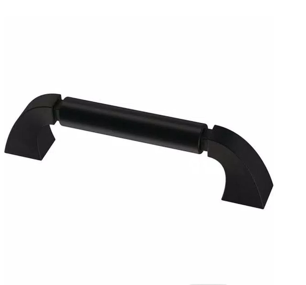 (5 Pack) (2 Pack) 3-3/4 inch Warm Industrial Pull Flat Black