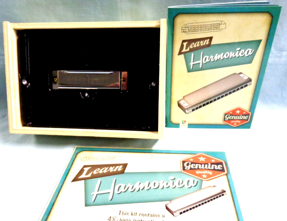 Hinkler Harmonica Learn Harmonica With Box And Instructions