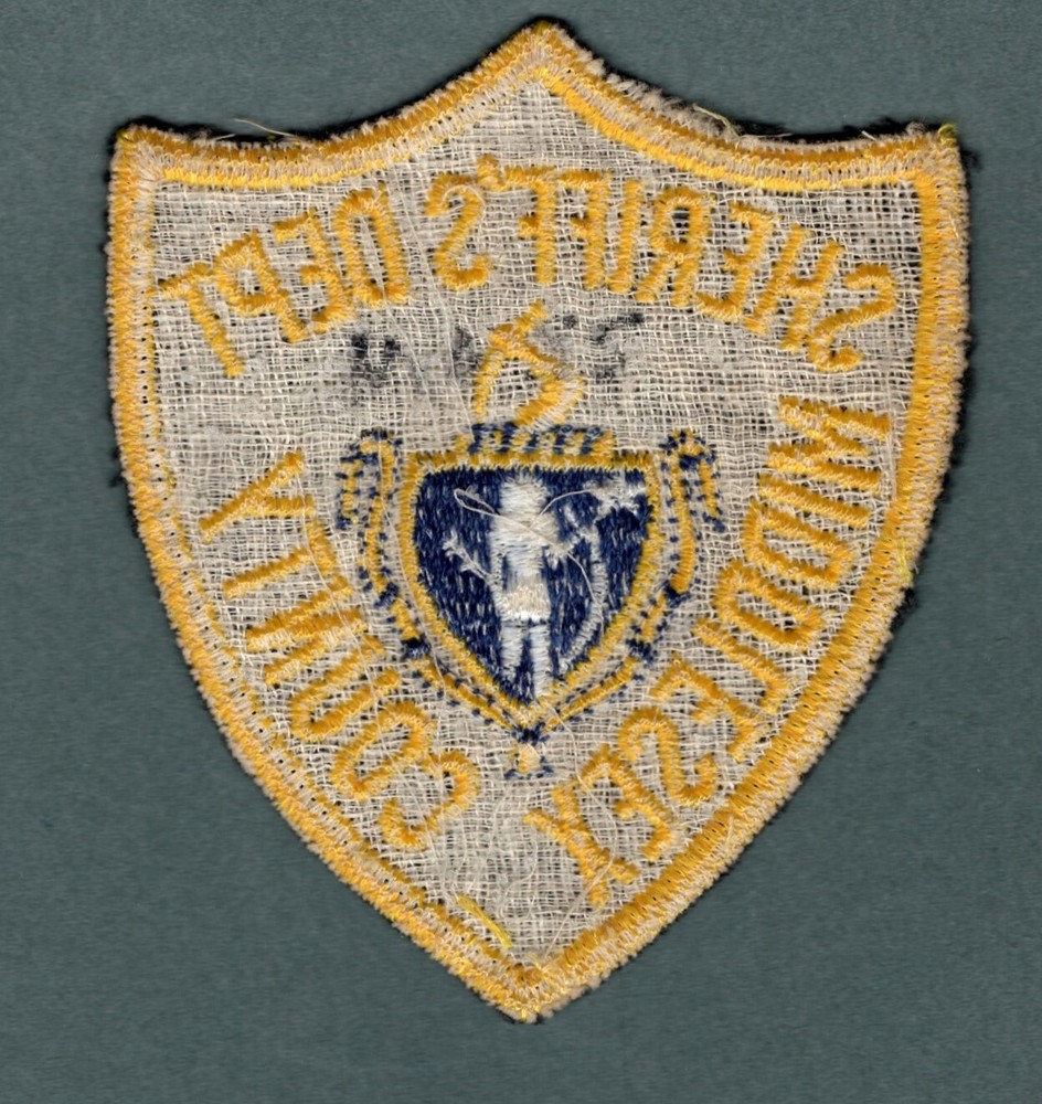 Middlesex County Massachusetts Sheriff Police Patch