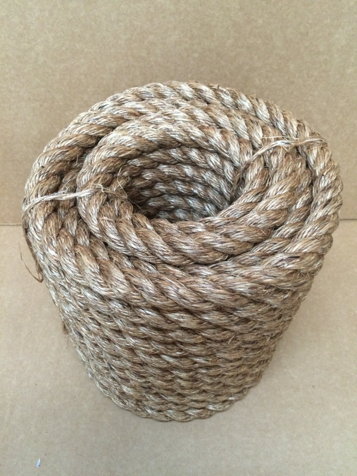 Manila Rope Hemp Landscape Various Sizes 1/4 3/8 1/2 5/8 3/4 1 1-1/4 1-1/2 2 100