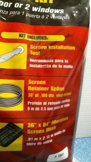 Prime-Line Re-Screening Kit (P7541) FS