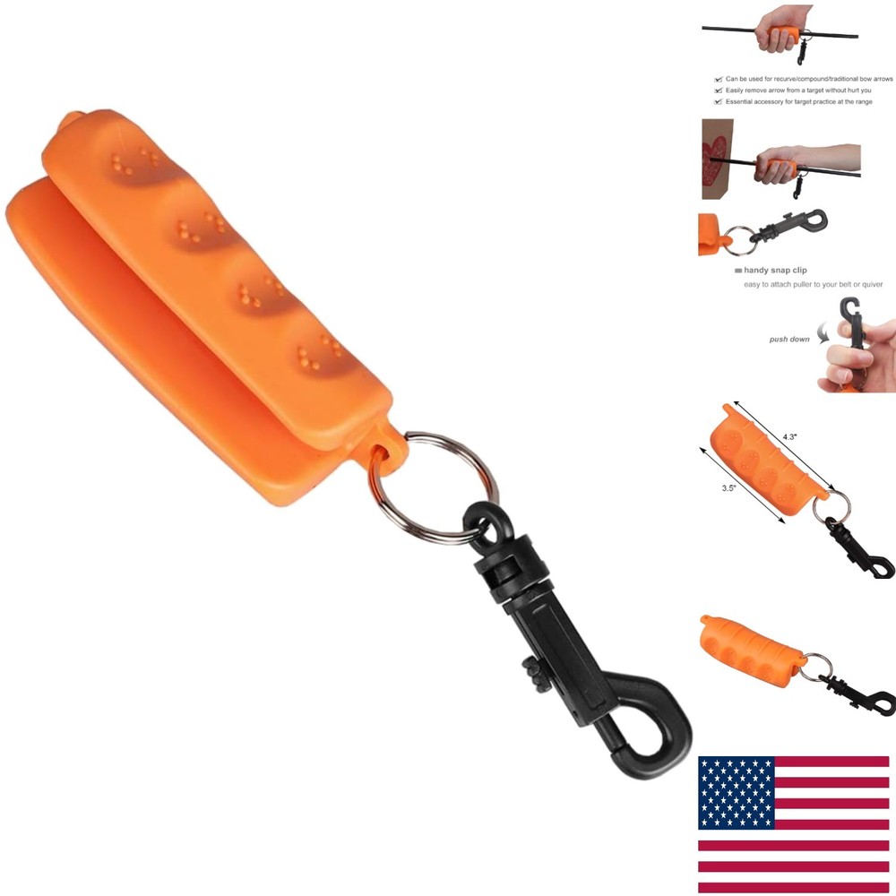 Versatile TPR Arrow Puller with Soft Handle - Ideal for Target Archery Practice