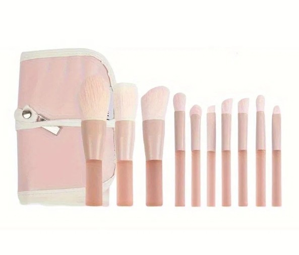 10PC Mini Makeup Brush Set