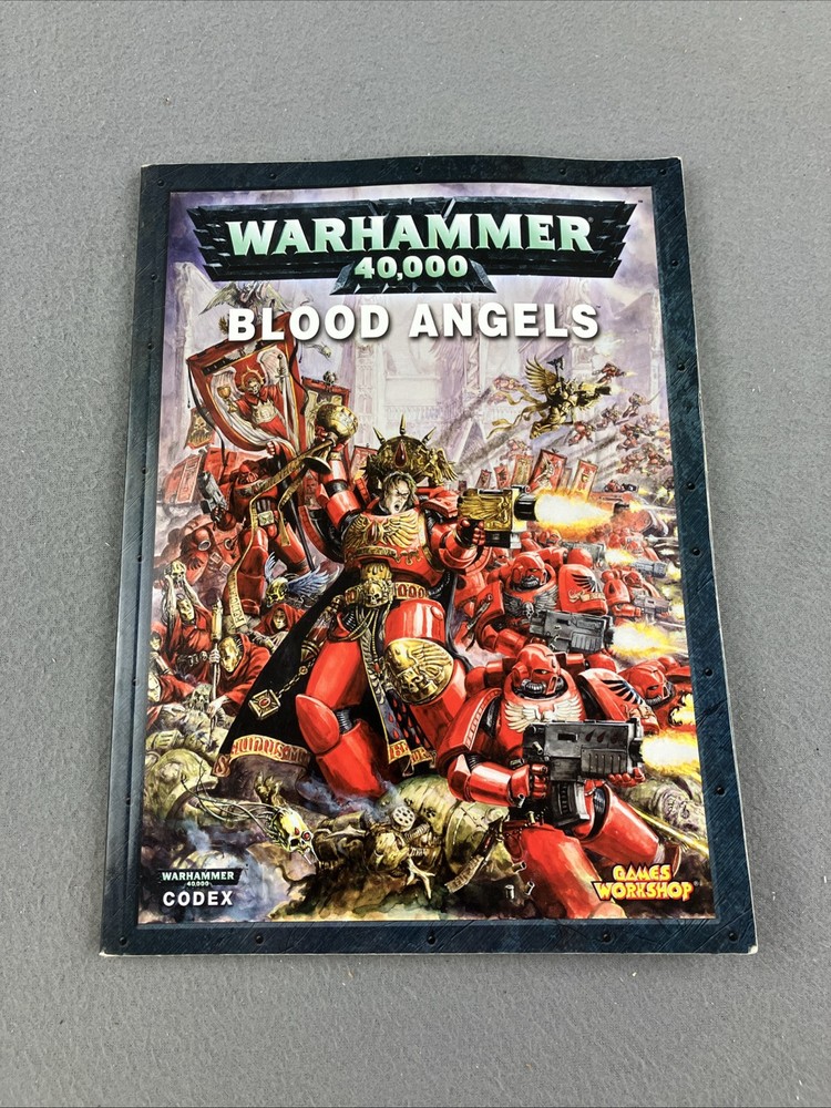 Warhammer 40k Blood Angels Codex 2009  Paperback Illustrated 40000