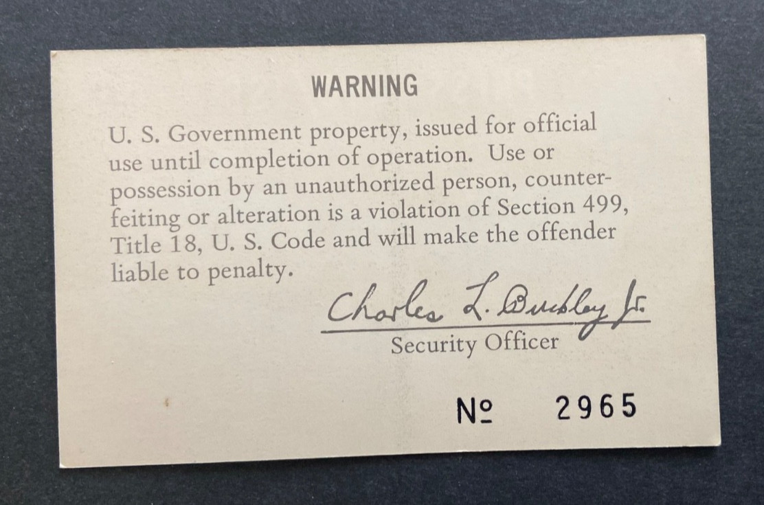 Original NASA (8) Item Mixed Apollo Soyuz Lot - Includes (3) Access Badges