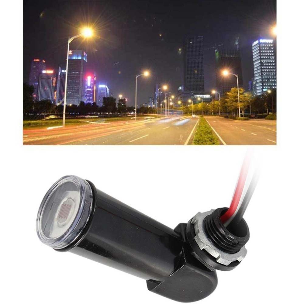 2 pcs 110V Automatic Sensor Switches for Outdoor Lighting Applications