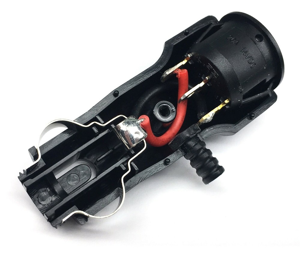 NEW 12V DC 8A Car Cigarette Lighter Socket Accessory Plug On/Off Switch LED