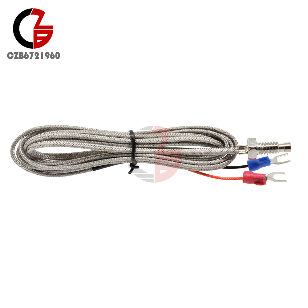6.6ft K Type Thermocouple Control Temperature Controller 0-800C Sensor Probe 2M