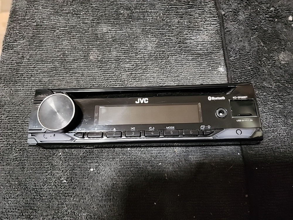 JVC KD-SR86BT FACEPLATE ONLY TESTED