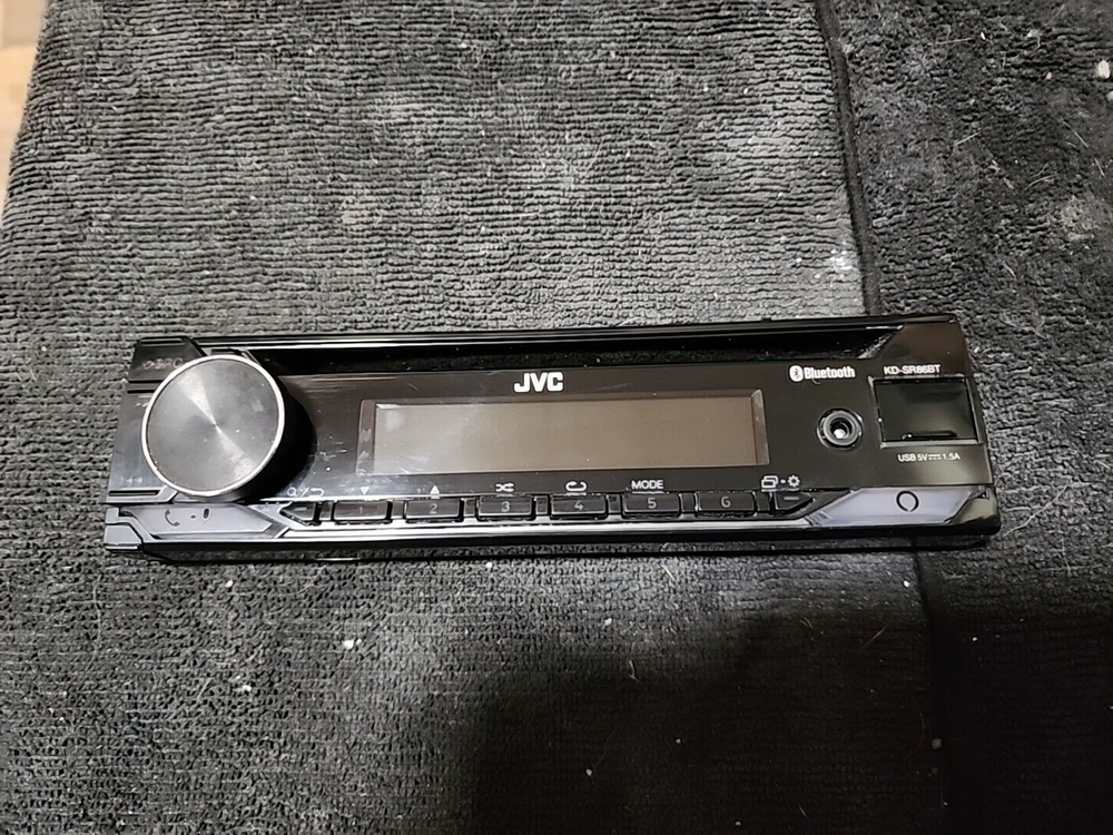 JVC KD-SR86BT FACEPLATE ONLY TESTED