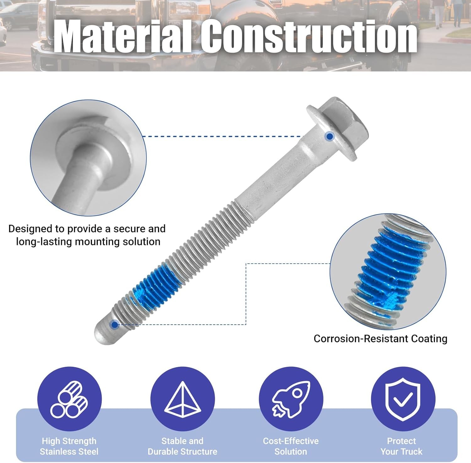 7-141 Body Cab Mount Bushing Kit For 99-14 Chevy Silverado GMC Sierra 1500/2500
