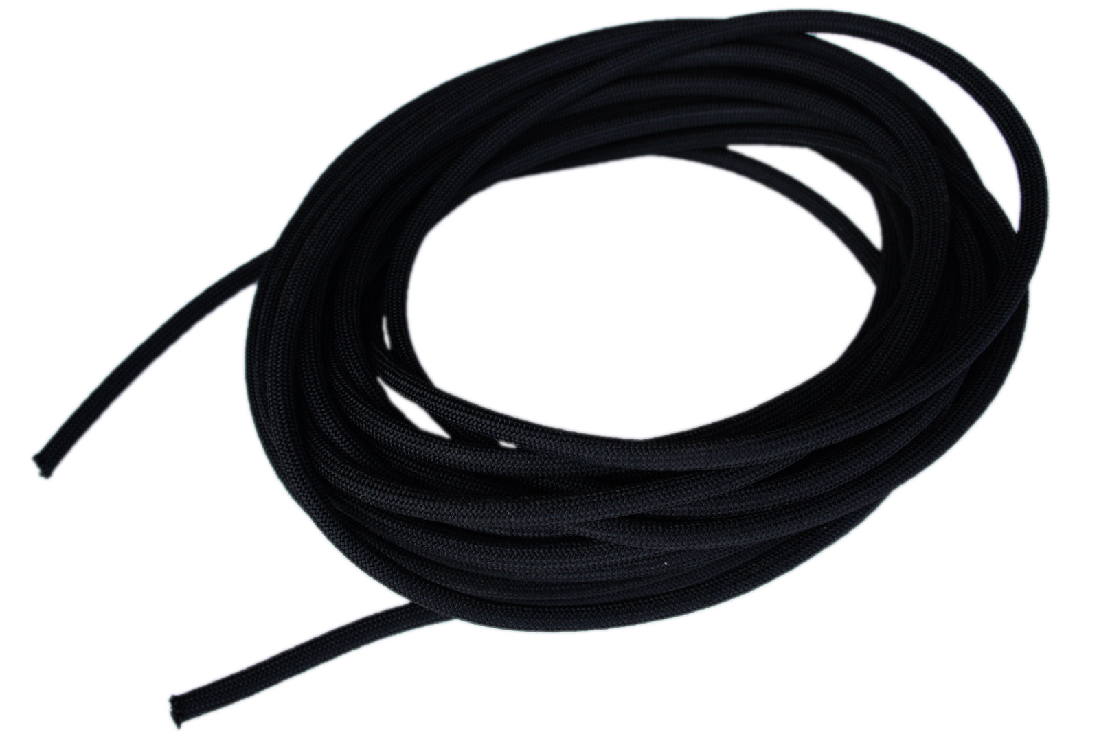 USA 1/2" x 25' Bungee Cord Shock Cord Bungie Cord Marine Grade Stretch Cord BLK