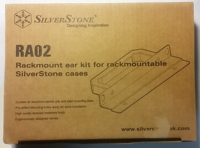 Silverstone SST-RA02 Rackmount Case Steel Handle Grip (Pair)