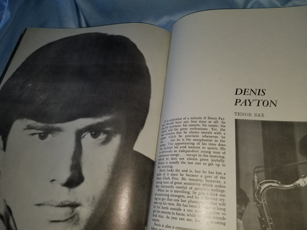 The Dave Clark Five Original US Concert Book Program 1966