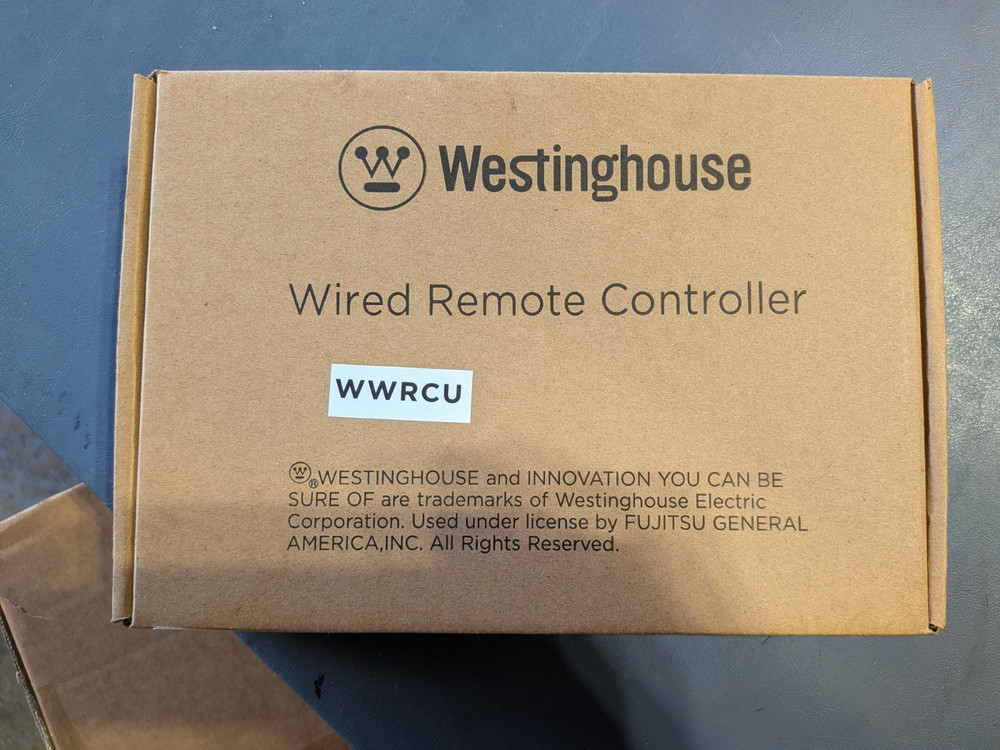 Westinghouse WWRCU Wired Remote Controller for Multi-Zone