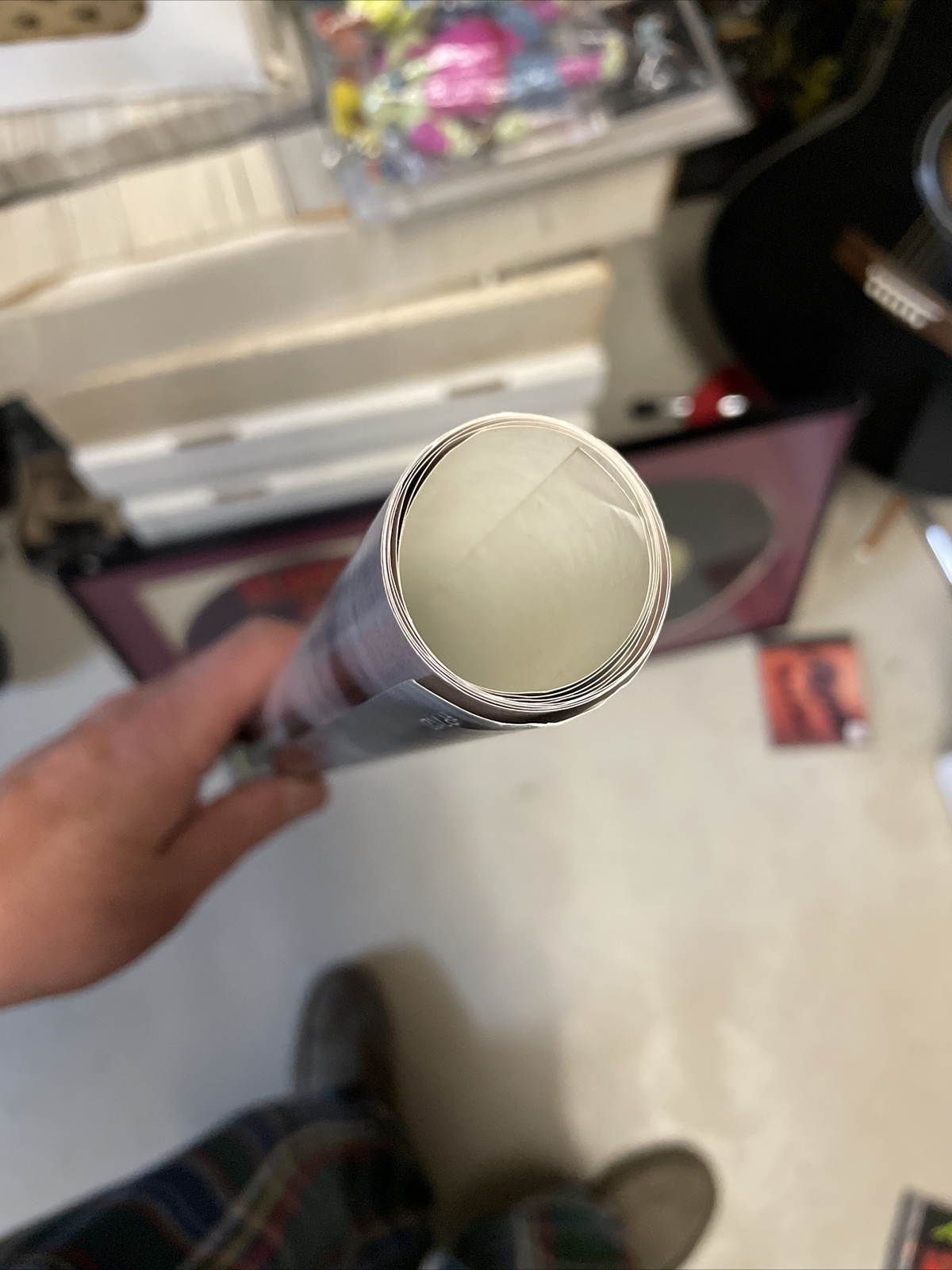 bret michaels brokum poster poison vintage poster plastic sleeve 1990 unused