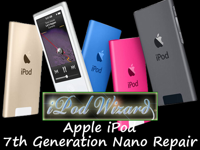 iPod Nano 7th Gen Battery & Display Replacement Service - Your iPod_Wizard