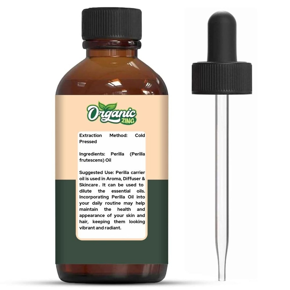 Organic Zing Perilla Oil 30ml Bottle