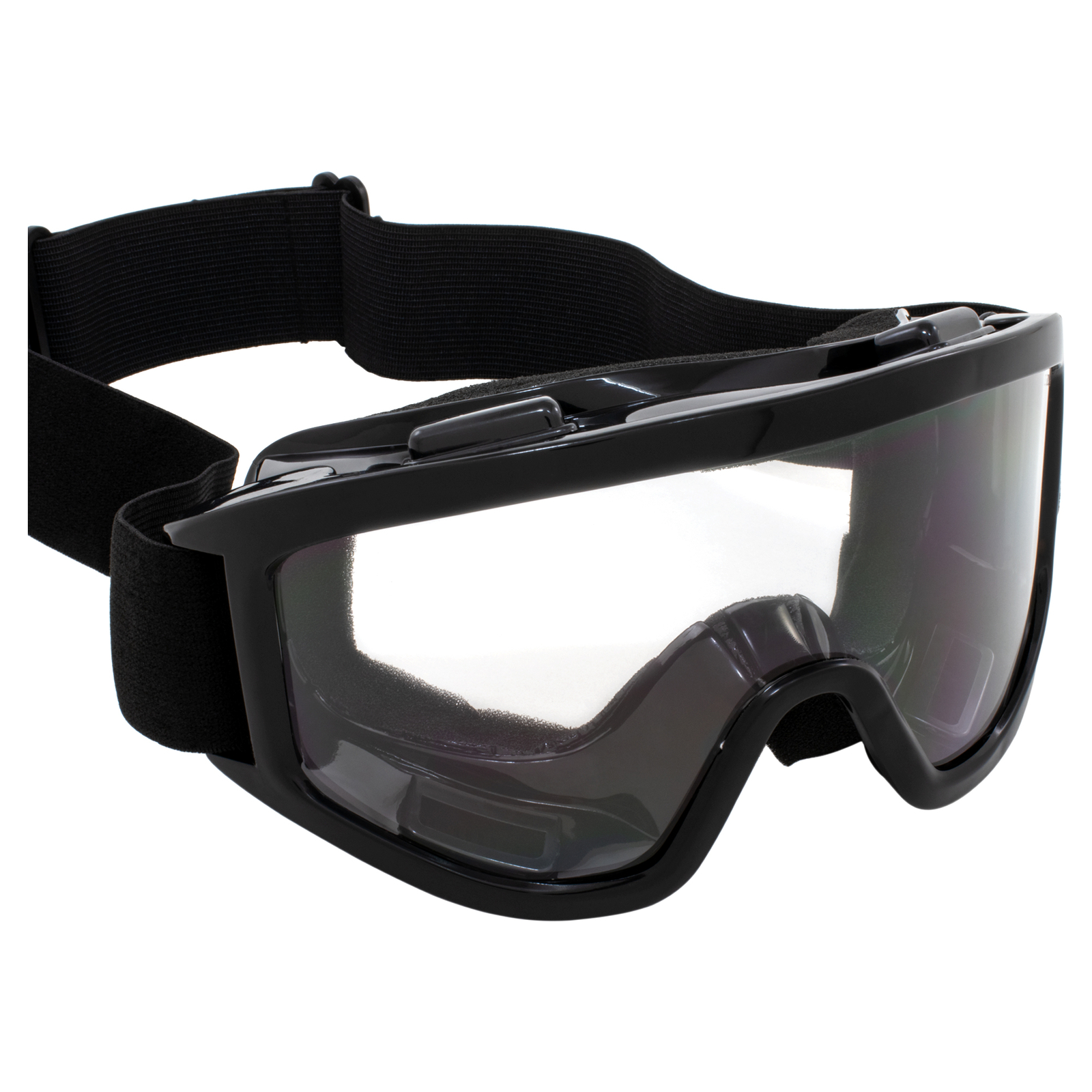 Motorcycle Goggles Fit Over Glasses Anti-Fog Shatterproof Clear Lenses UV400