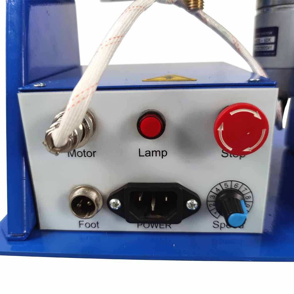 110V 65mm Chuck Welding Positioner Rotatable Stepless Speed Regulating Positione