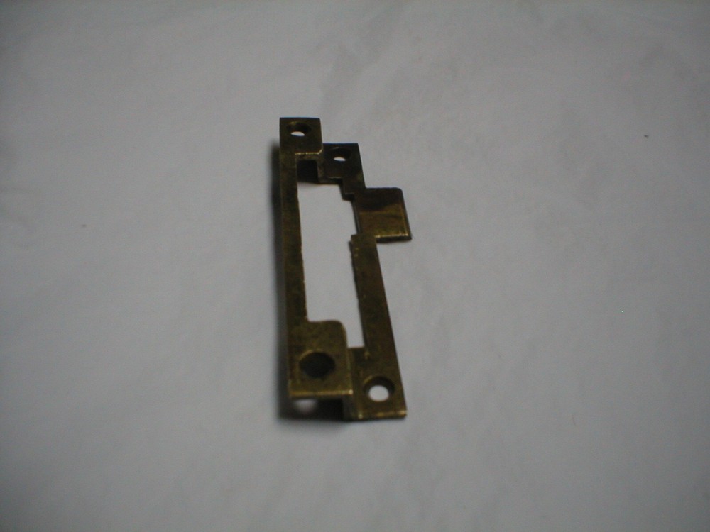 Antique Solid Brass Rabbit Striker Plate