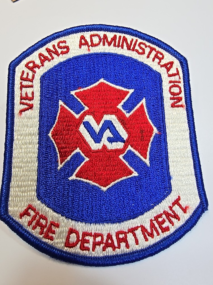 Veterans Administration Fire Department Sew-on Patch