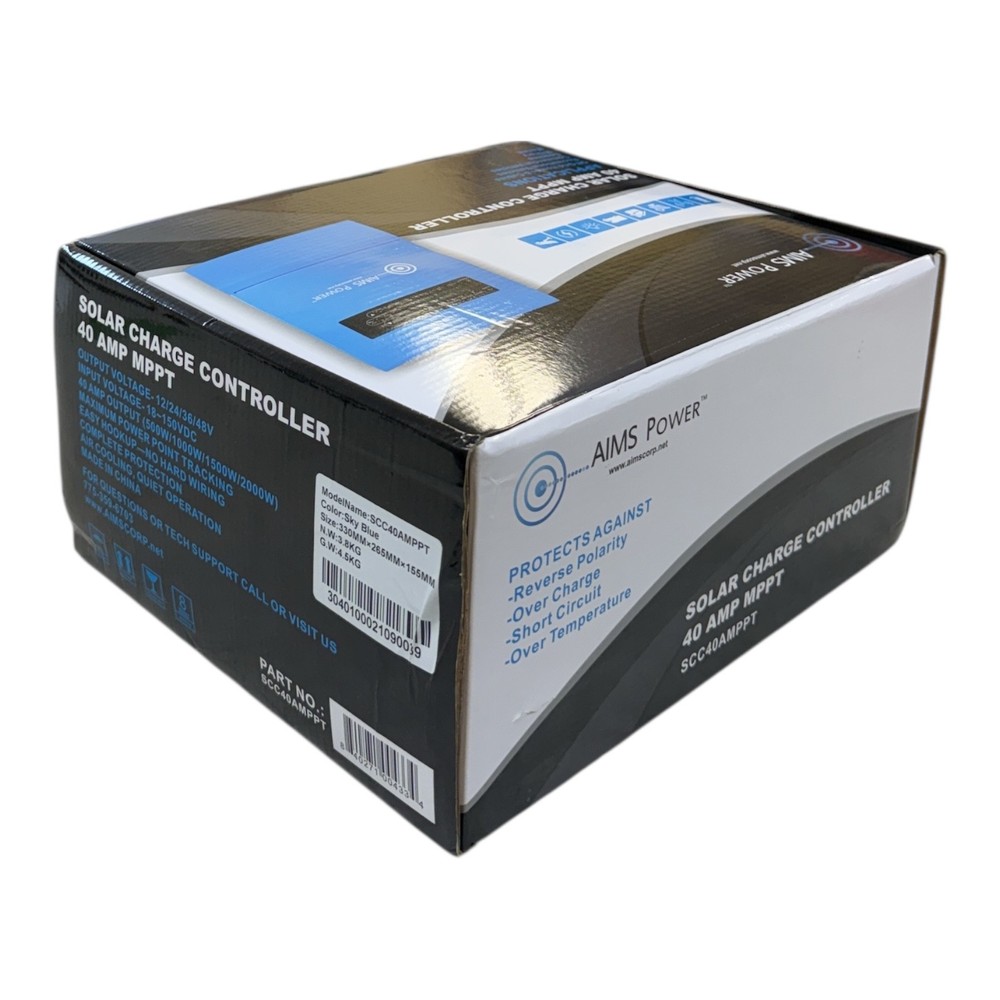 AIMS POWER SOLAR CHARGE CONTROLLER 40 AMP MPPT