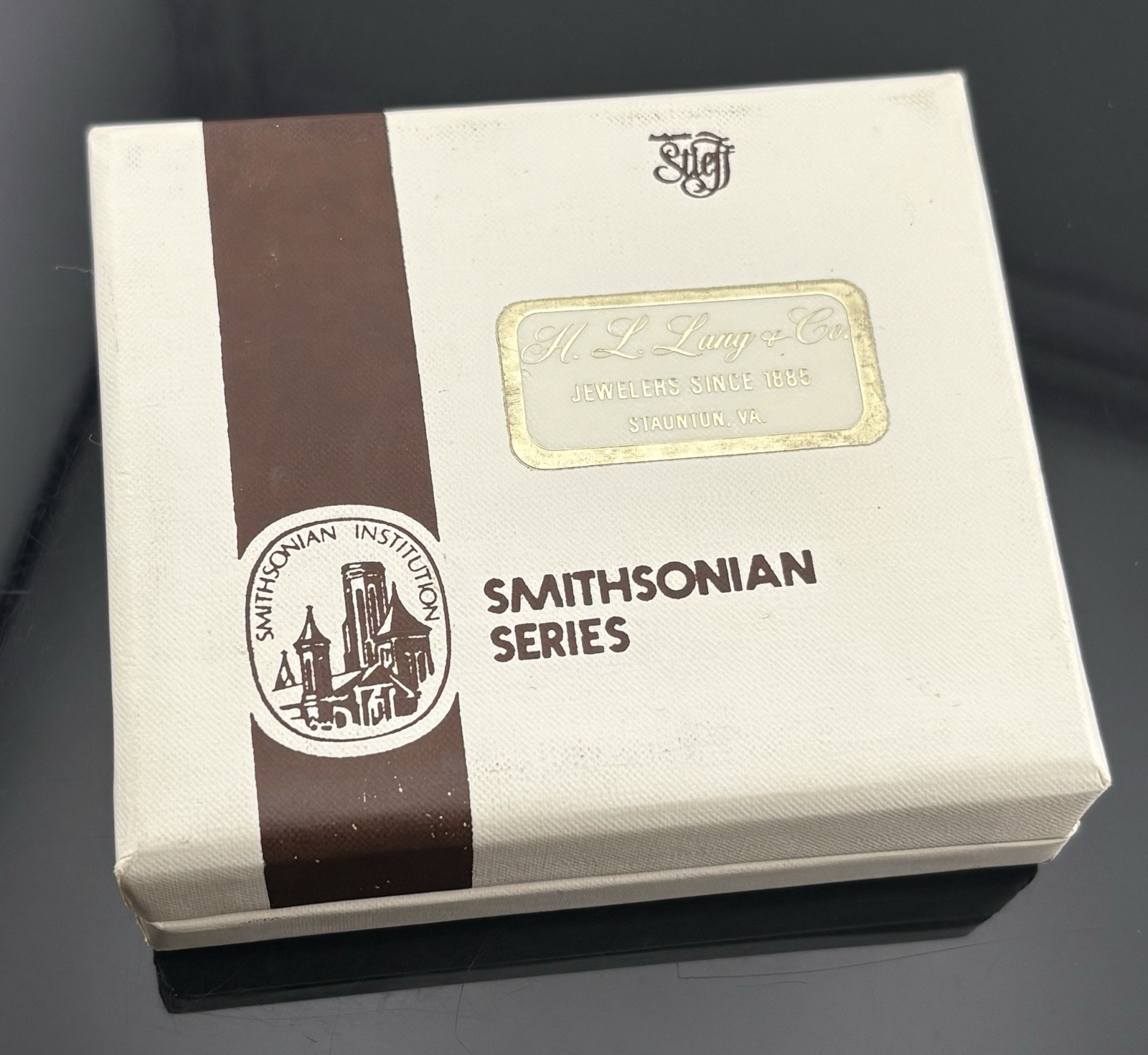 VTG Stieff Smithsonian Series Washington Inaugural Pewter Blazer Buttons in Box