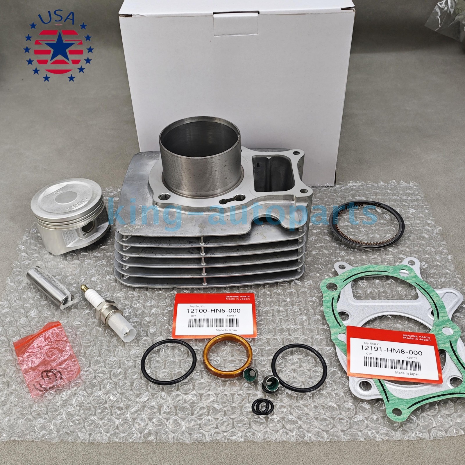 OEM New Top End Rebuild Kit Cylinder For Honda Recon 250 TRX 250 1997-2020