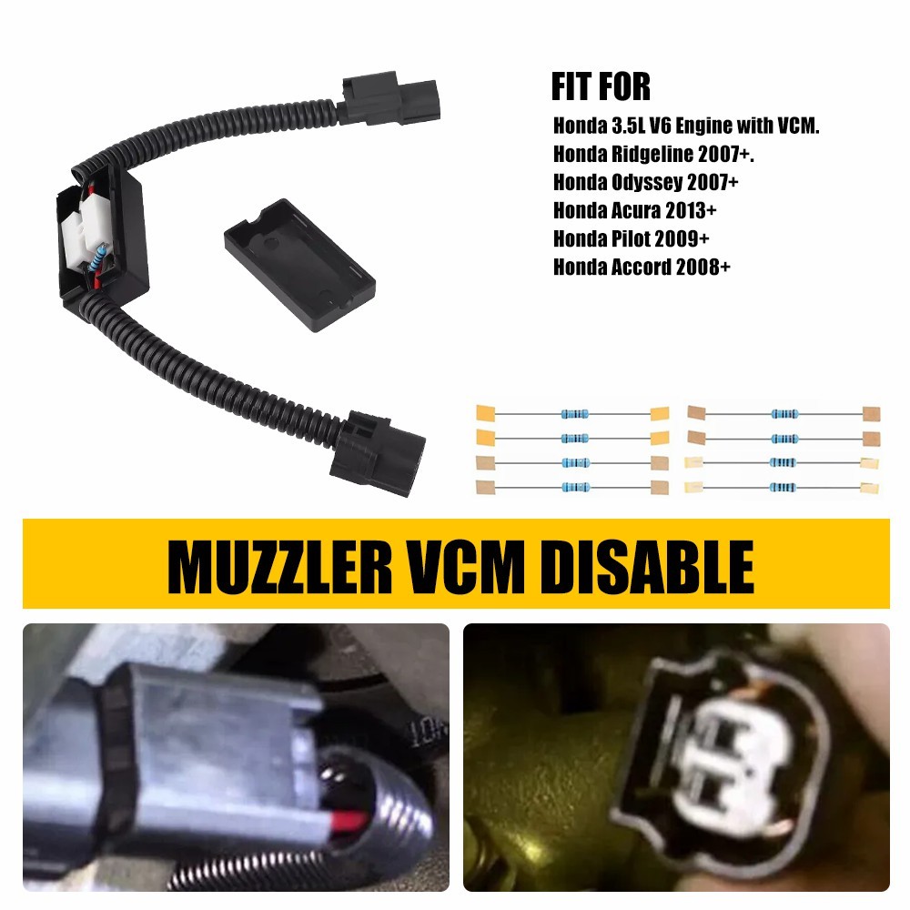 Muzzler VCM Harness Kit Nuw For Honda Acura Pilot Accord Ridgeline Odyssey 3.5L