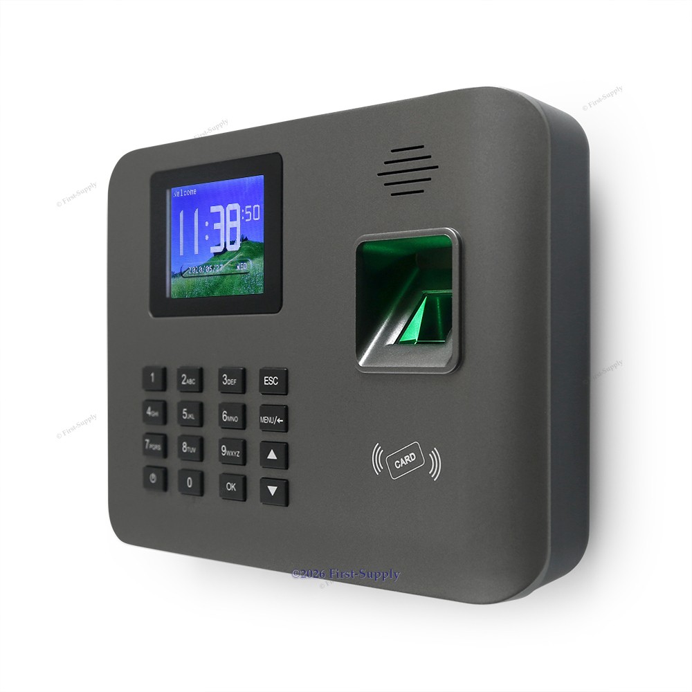 Remote Access Biometric Fingerprint Attendance Time Clock With RFID Card Reader