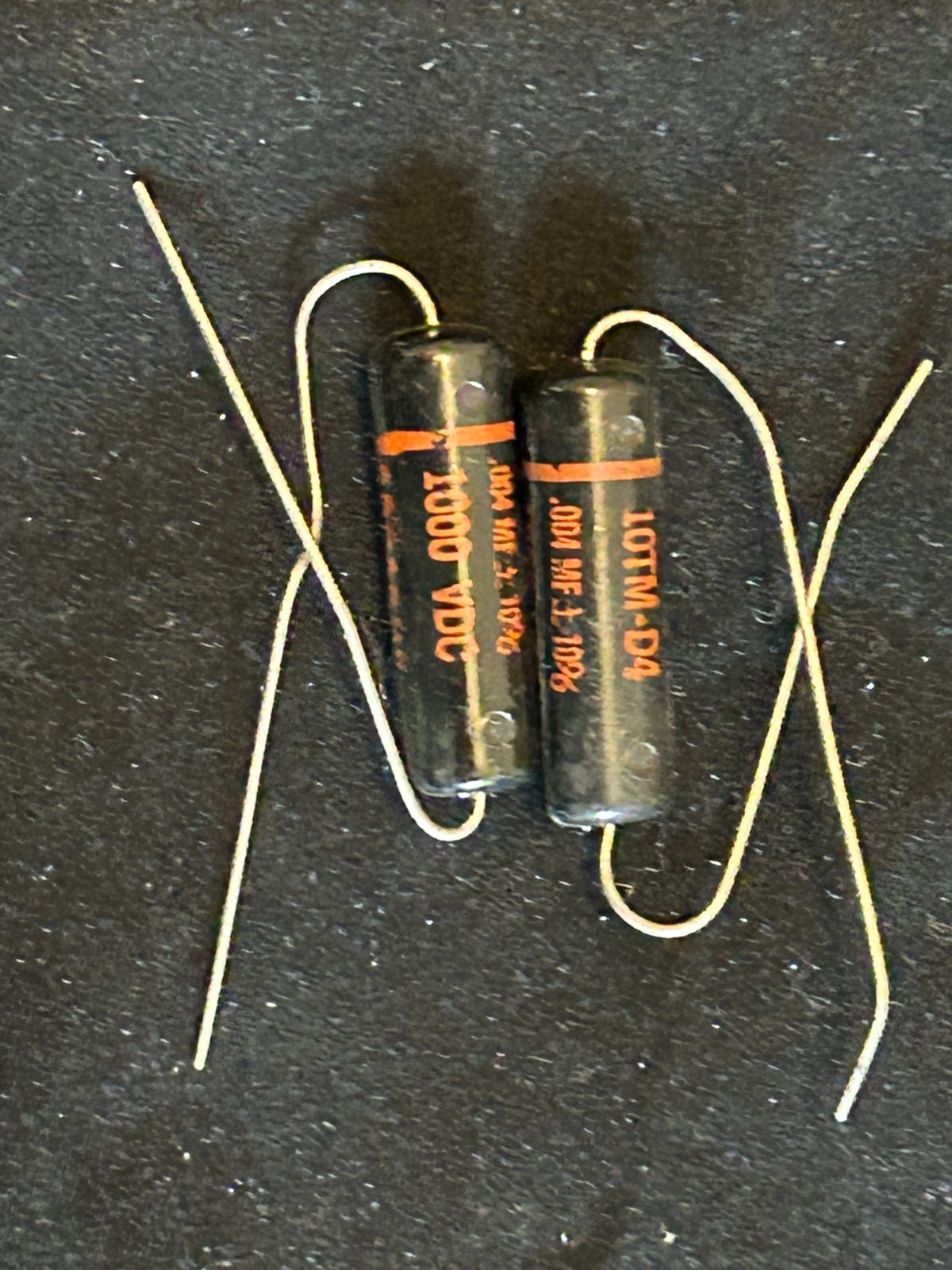 NOS Sprague Black Beauty 10TM & Philco Molded Capacitor Lot - 19 Pcs - Tone!