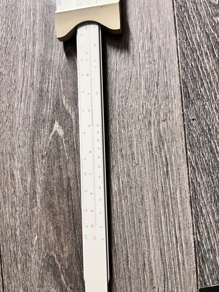 VINTAGE BRITISH THORNTON COMPREHENSIVE WHITE SLIDE RULER ENGINEERS SCALE RULE