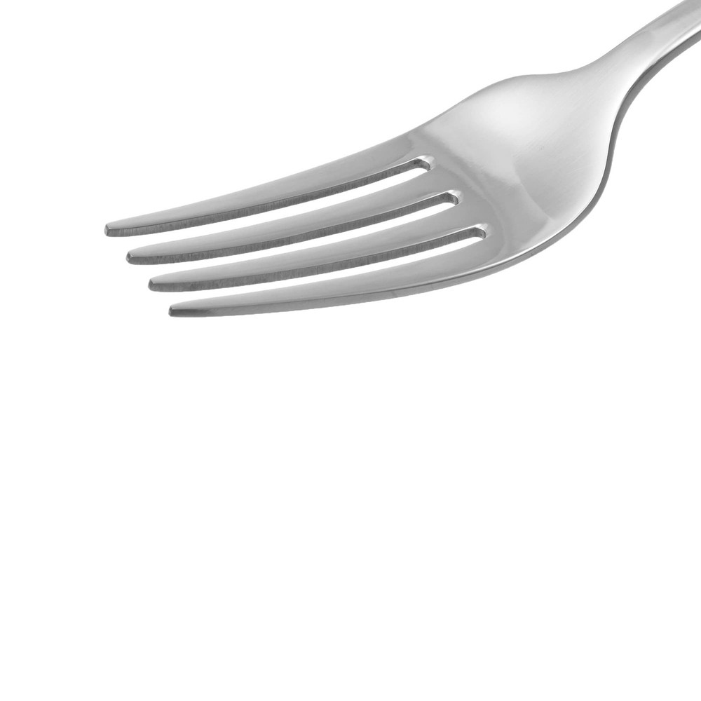 Amazon Basics Stainless Steel Dinner Forks with Forks, Silver